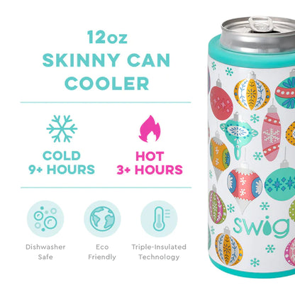 Tinsel Town 12 oz Skinny Can Cooler