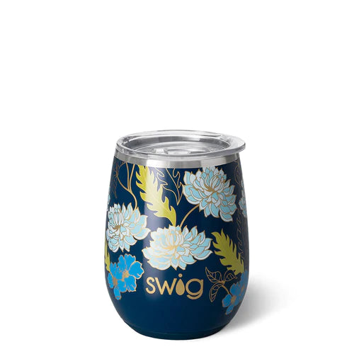 Water Lily 14 oz Stemless Wine Cup